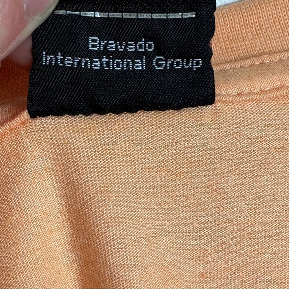 NEW Harley Davidson Orange T-Shirt Size Medium Crew Neck Short Sleeve Tee Top M‎ - Picture 7 of 10